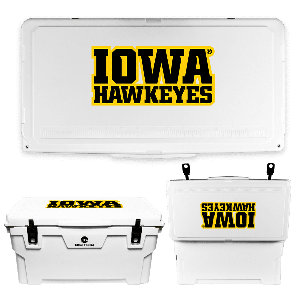 Iowa Hawkeyes Wordmark Cooler