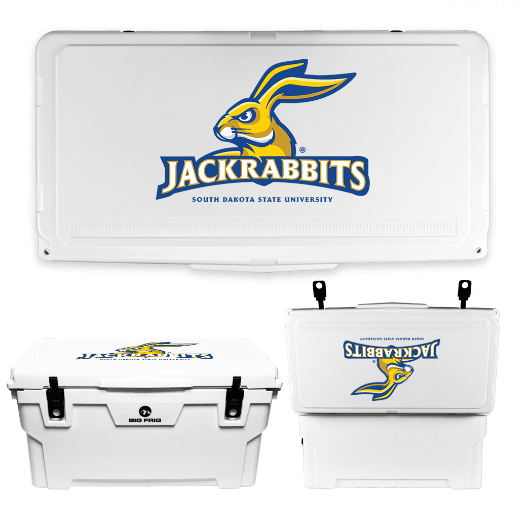 SDSU Jackrabbits Head Wordmark Cooler