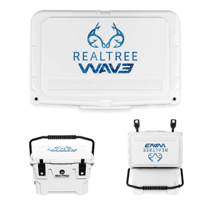 Realtree WAV3 Logo Badlands Cooler