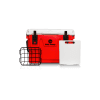 20 qt Red & White Badlands Cooler