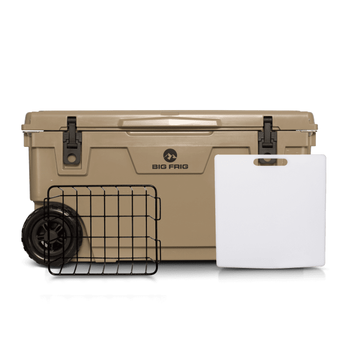 70 qt Sand Badlands Cooler with Wheels
