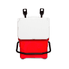 10 qt Red & White Badlands Cooler