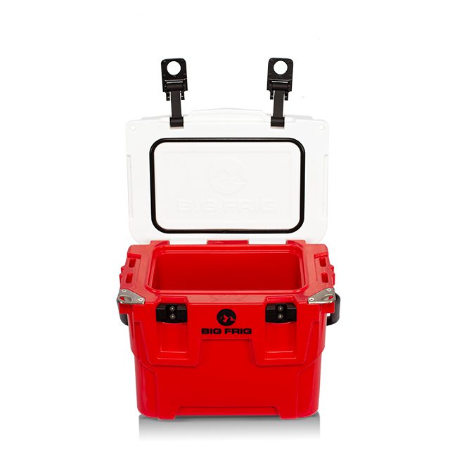 10 qt Red & White Badlands Cooler