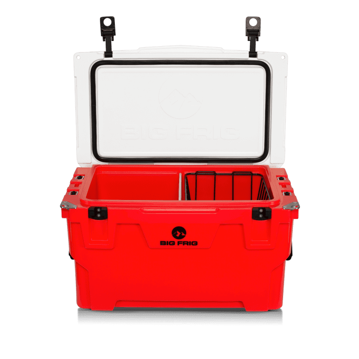 45 qt Red & White Badlands Cooler