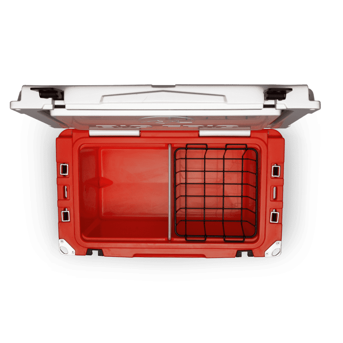 45 qt Red & White Badlands Cooler