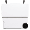 70 qt White Badlands Cooler with Wheels