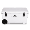 70 qt White Badlands Cooler with Wheels