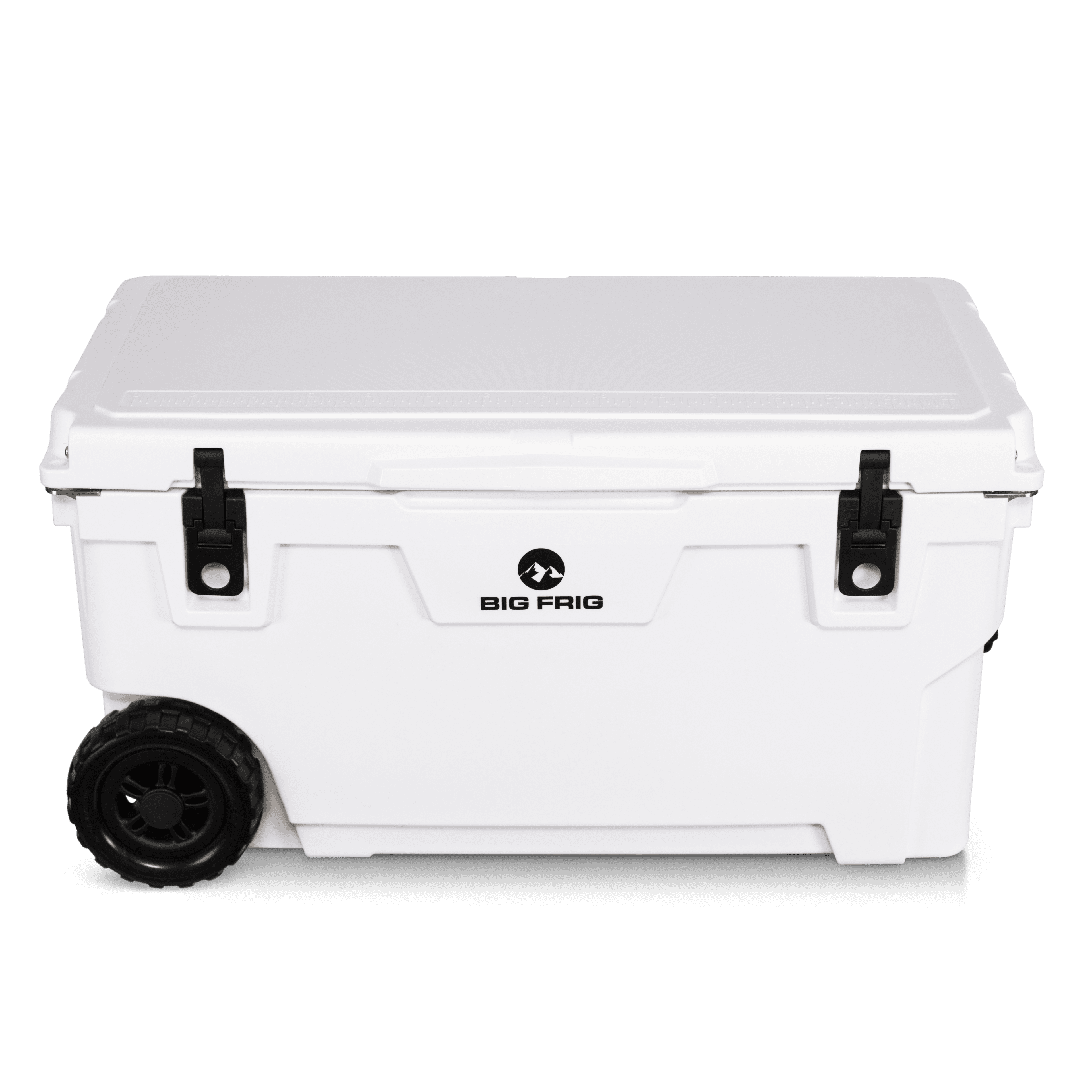 70 qt White Badlands Cooler with Wheels