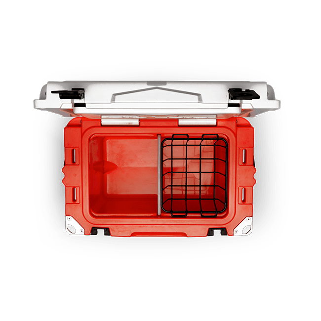 20 qt Red & White Badlands Cooler