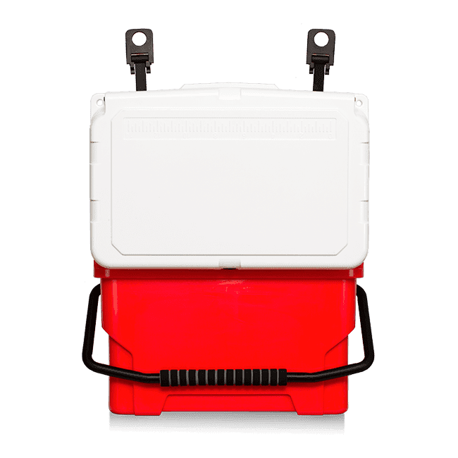 20 qt Red & White Badlands Cooler
