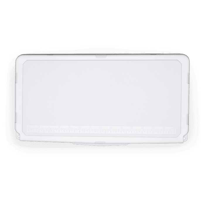 70 qt White Badlands Cooler with Wheels