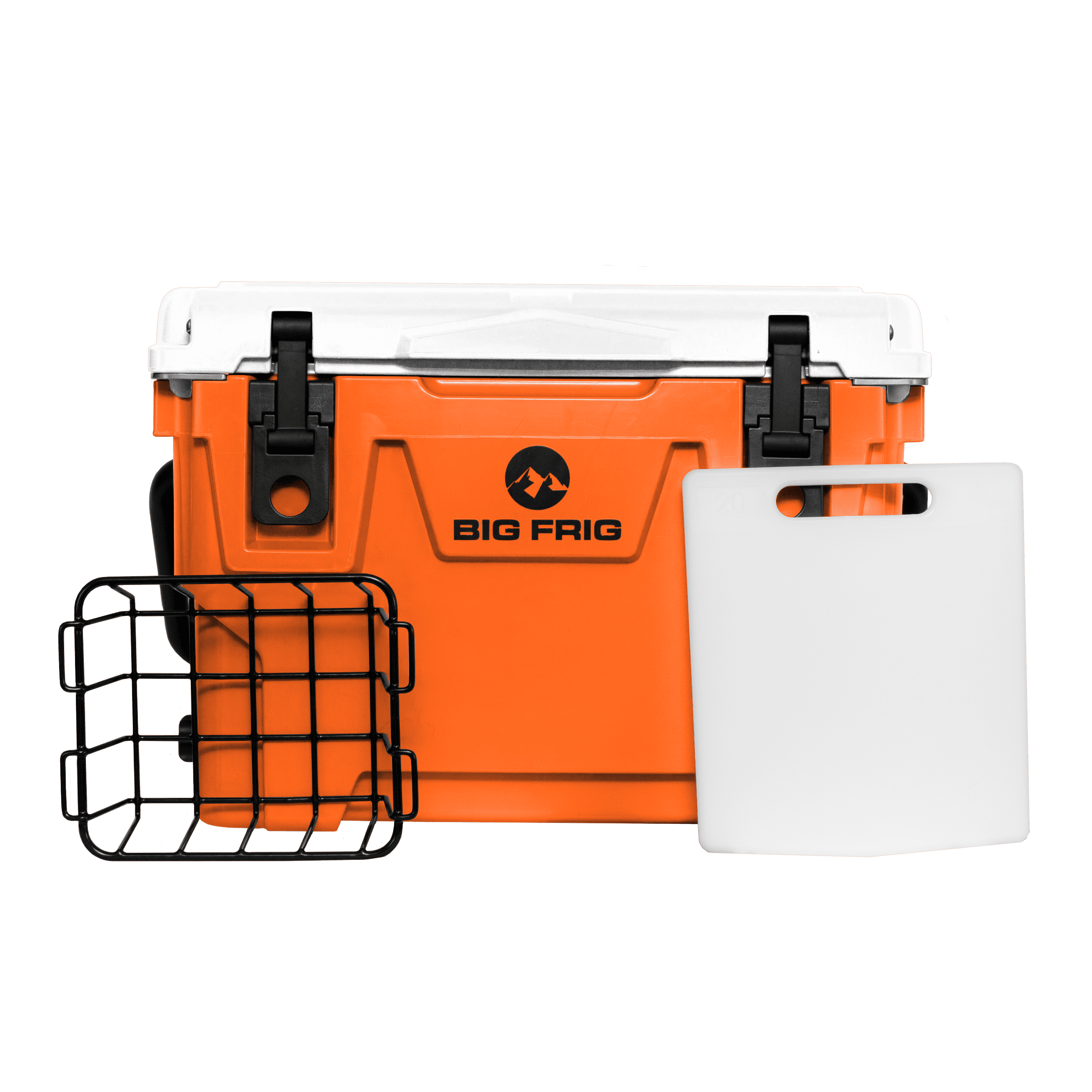 *Limited Edition* Orange and White 20qt Badlands Cooler